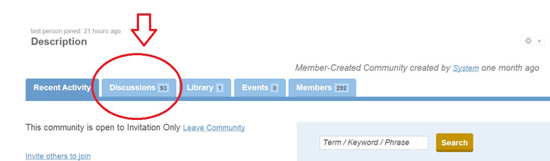 FindingDiscussionsInOneCommunity2 FindingDiscussionsInOneCommunity2